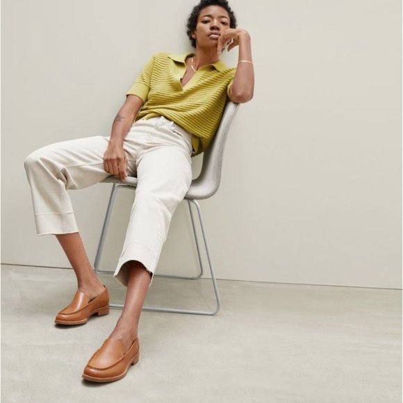 Everlane The Modern Loafers in Camel Brown New Womens oxfords Shoes - Picture 12 of 13